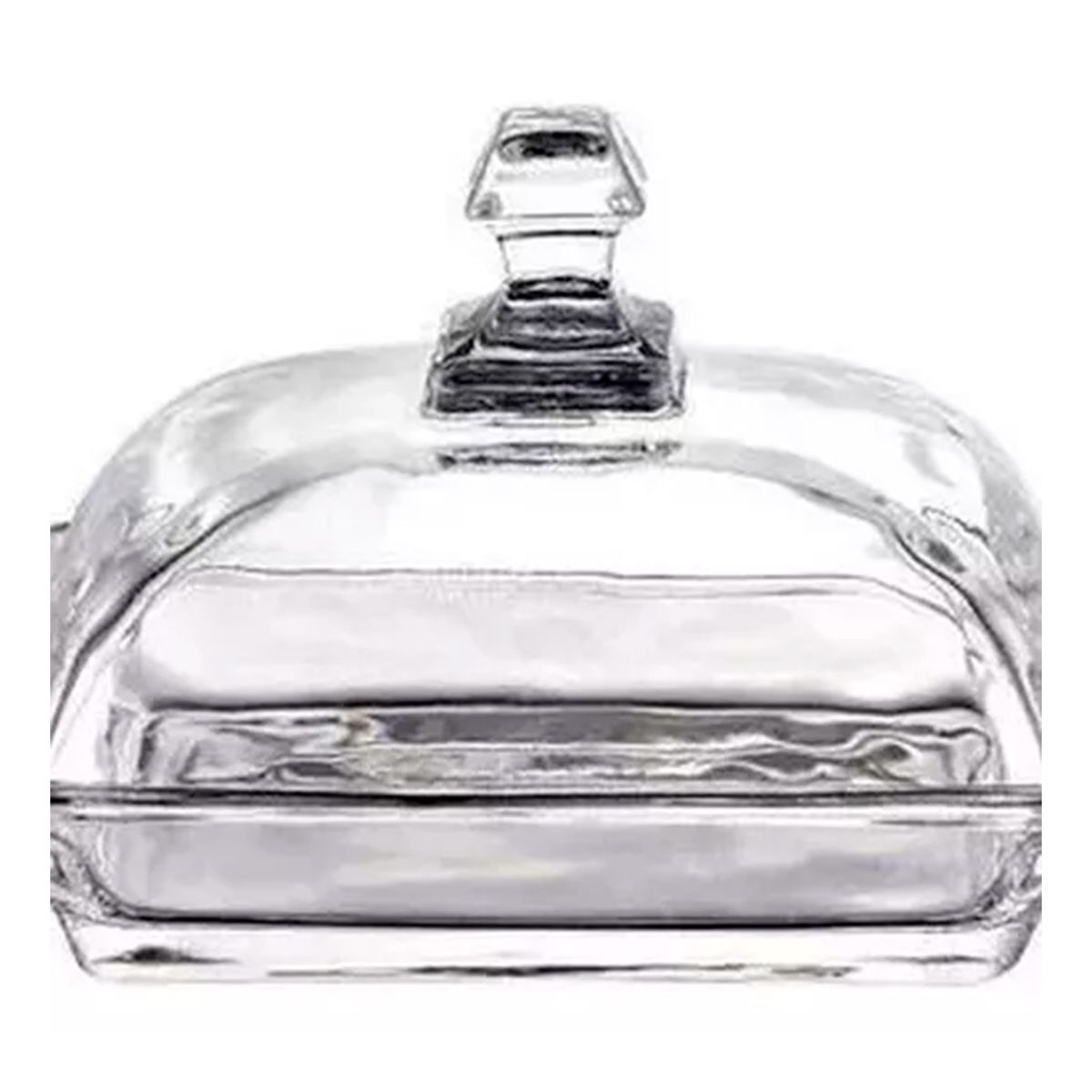 GENERICO - Mantequillero 17cm Trasparente Premium