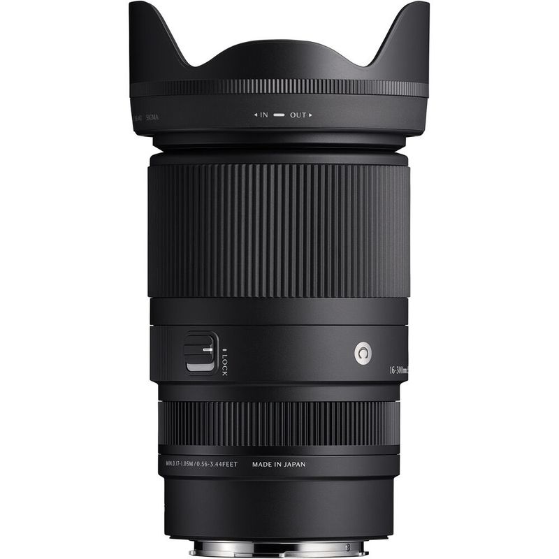 SIGMA - Sigma 16-300mm f/3.5-6.7 DC OS Contemporánea Lente Para Sony E - Negro