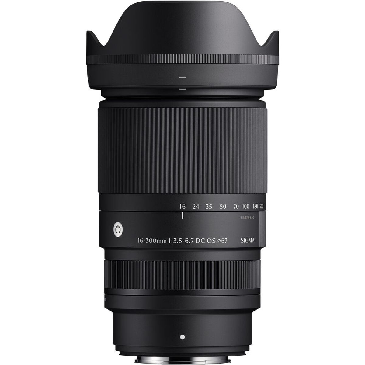 SIGMA - Sigma 16-300mm f/3.5-6.7 DC OS Contemporánea Lente Para Fuji X - Negro