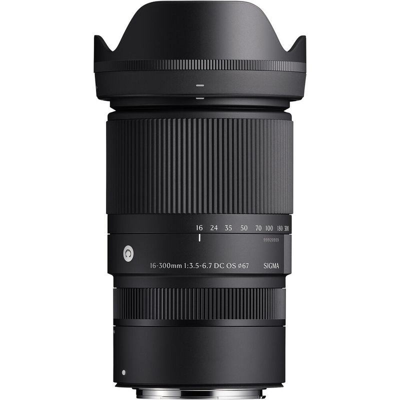 SIGMA - Sigma 16-300mm f/3.5-6.7 DC OS Contemporánea Lente Para Canon RF - Negro