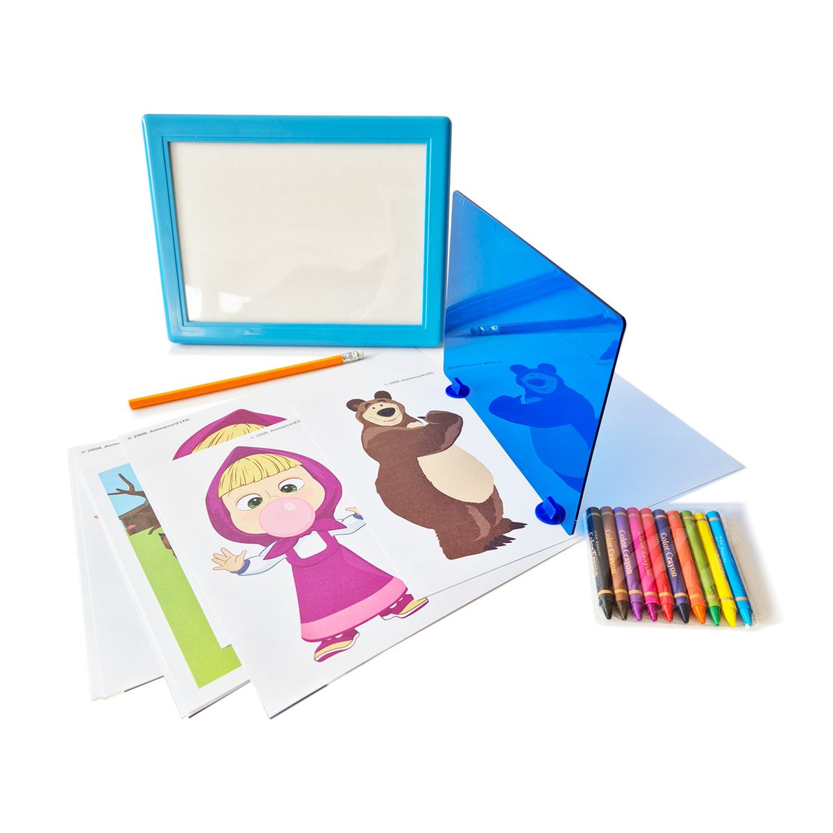 MASHA Y EL OSO - Juego Educativo Espejo Mágico - Masha