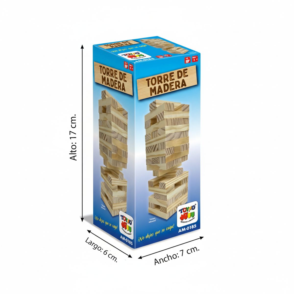TOYNG - Juego de Mesa Torre Madera Chica - Toyng