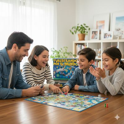 Imagen 2 del producto Juego de Mesa Turisteando Mundo -