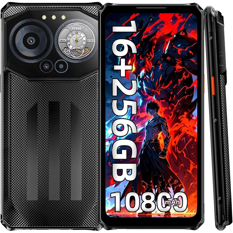 OUKITEL - IIIF150 B3C Celular 16GB+256GB 10800mAh 50MP Android 14