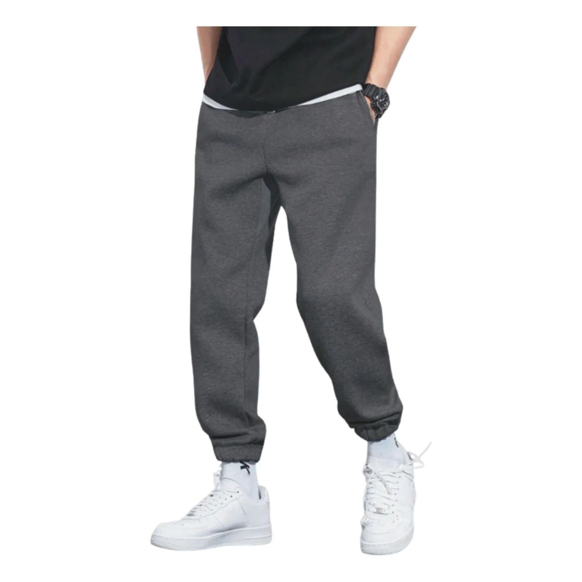 LOOK SHOP - Pantalon Buzo Hombre Algodon. Jogger Fit Deportivo 659