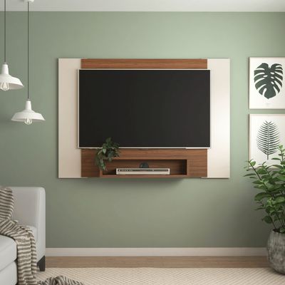 Imagen 2 del producto Panel TV hasta 47 pulgadas 120x80x23 cm Beige Cedro - Intercambiable