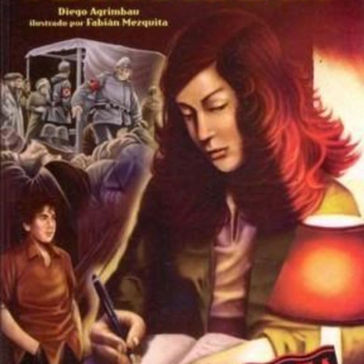 LATINBOOKS - Libro Novela Gráfica - Ana Frank - Agrimbau, Diego