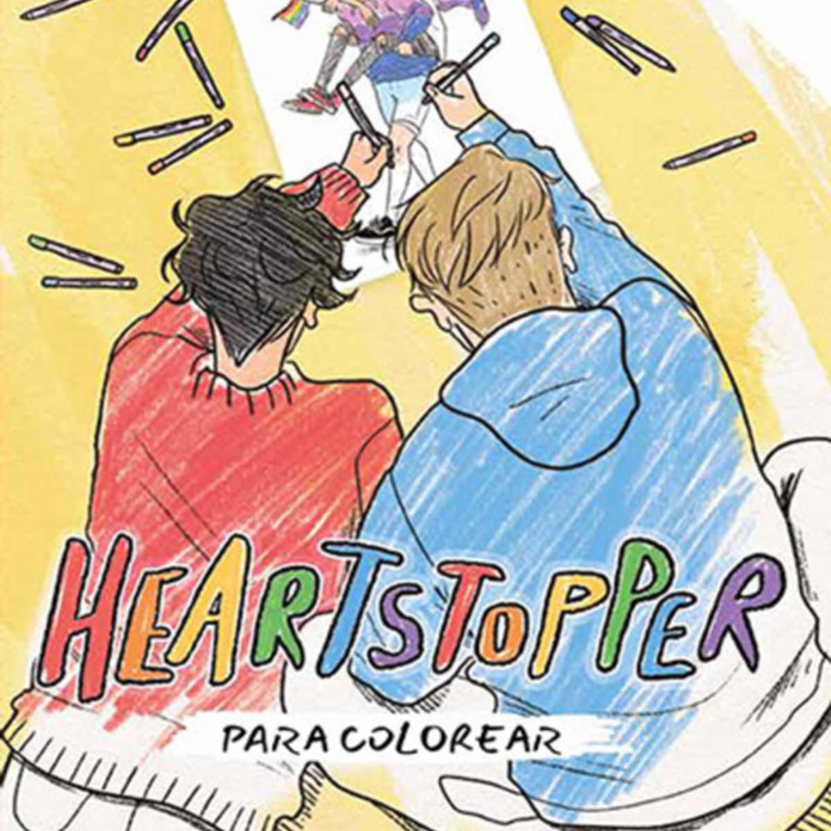 GENERICO - Libro Heartstopper Para Colorear - Oseman, Alice