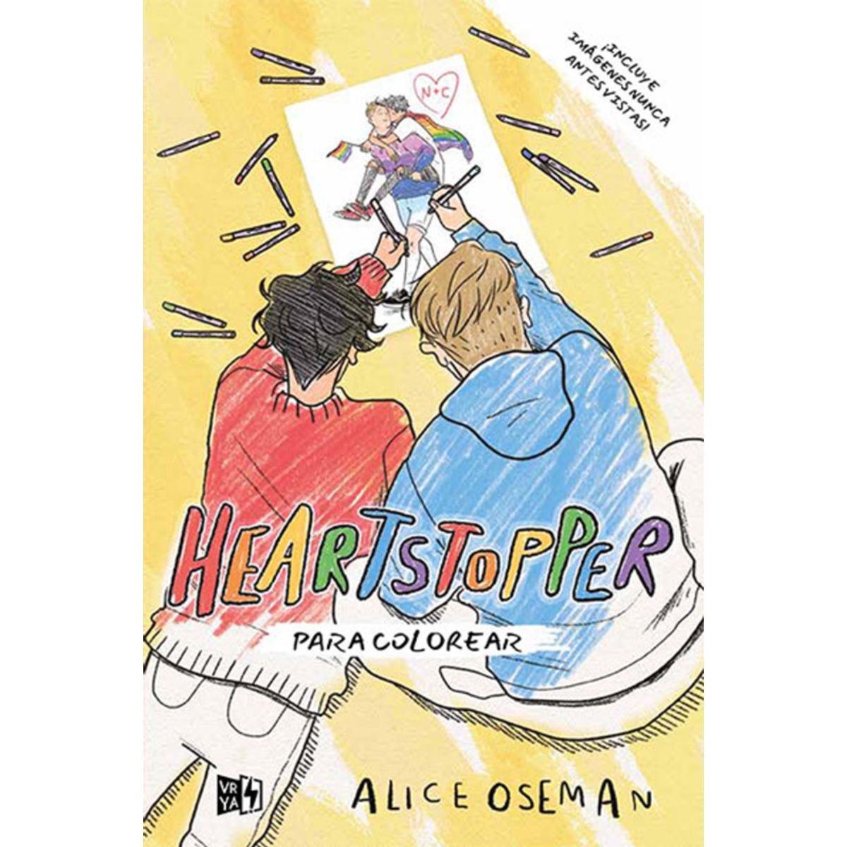 GENERICO - Libro Heartstopper Para Colorear - Oseman, Alice
