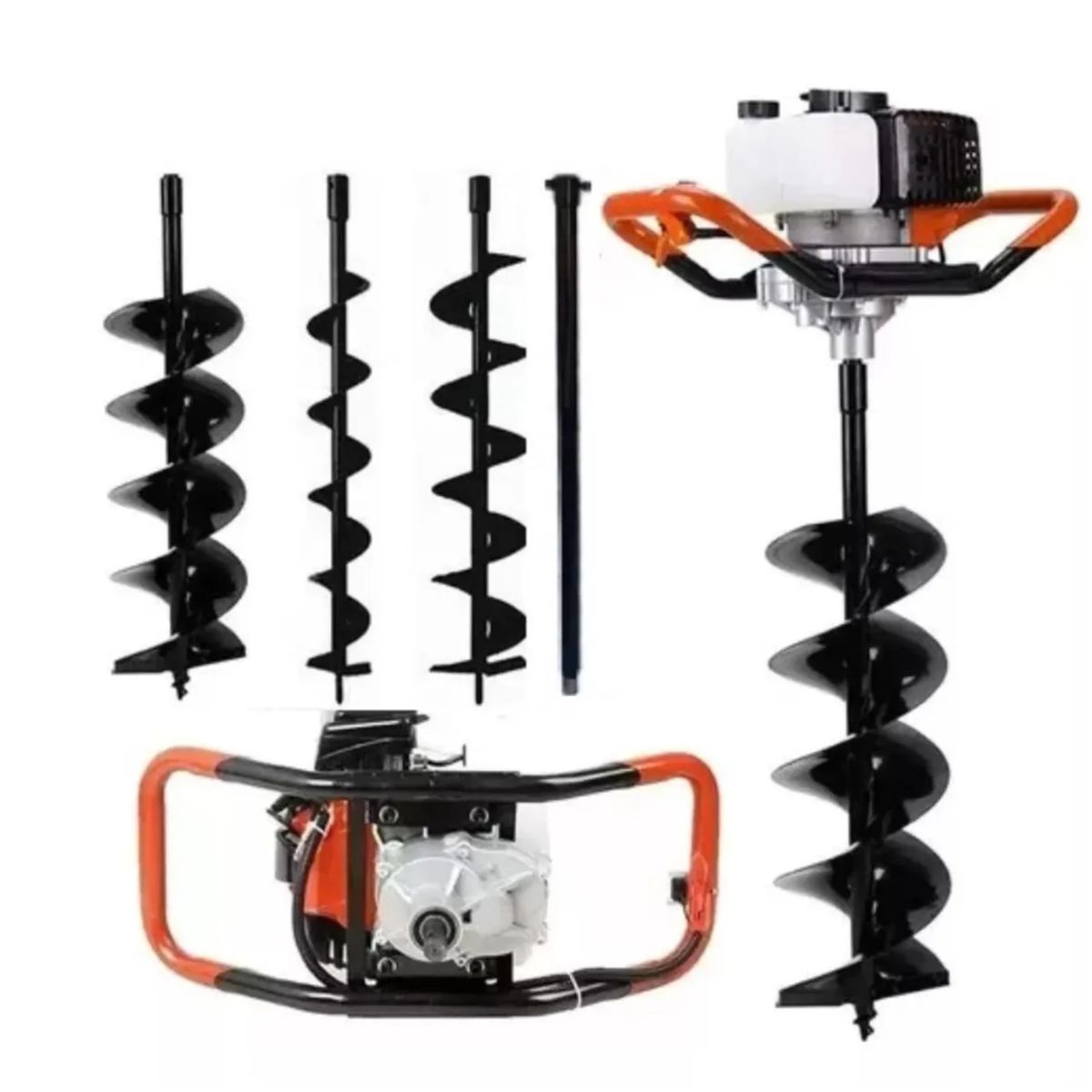 ALTERNATIVE - Barreno Ahoyador 63cc + 3 Brocas + Extesion - Profesional Japon