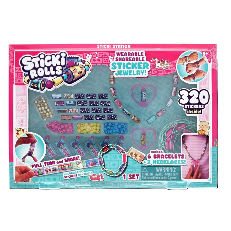 BOING TOYS - Pulseras Sticki Rolls - Kit De Joyería De Juguete