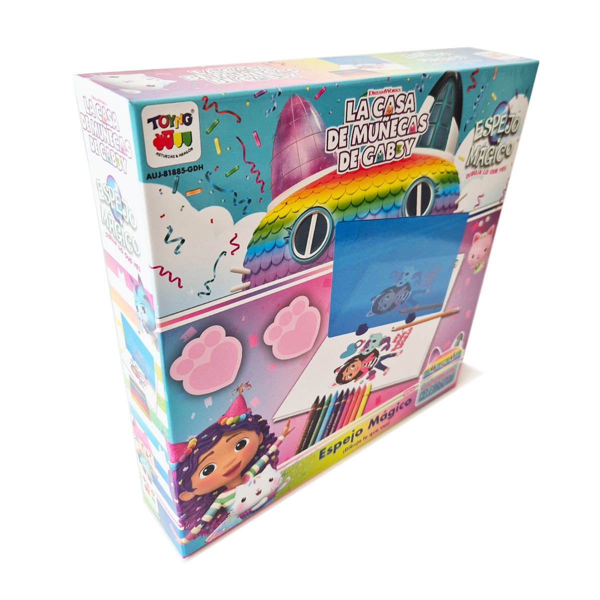 GABBYS DOLLHOUSE - Juego Educativo Espejo Mágico - Gabby