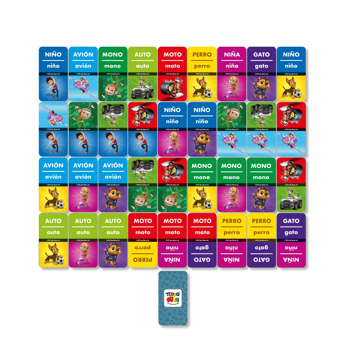 PAW PATROL - Juego de Mesa Ya Se Leer - Paw Patrol