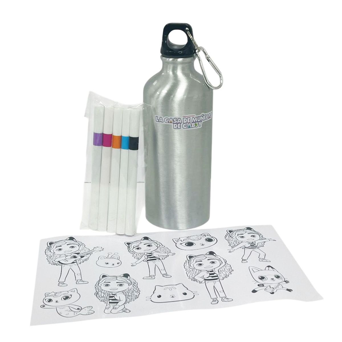 GABBYS DOLLHOUSE - Botella Para Decorar - Gabby's Dollhouse