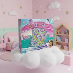 GABBYS DOLLHOUSE - Juego de Mesa Escalera y Toboganes - Gabby