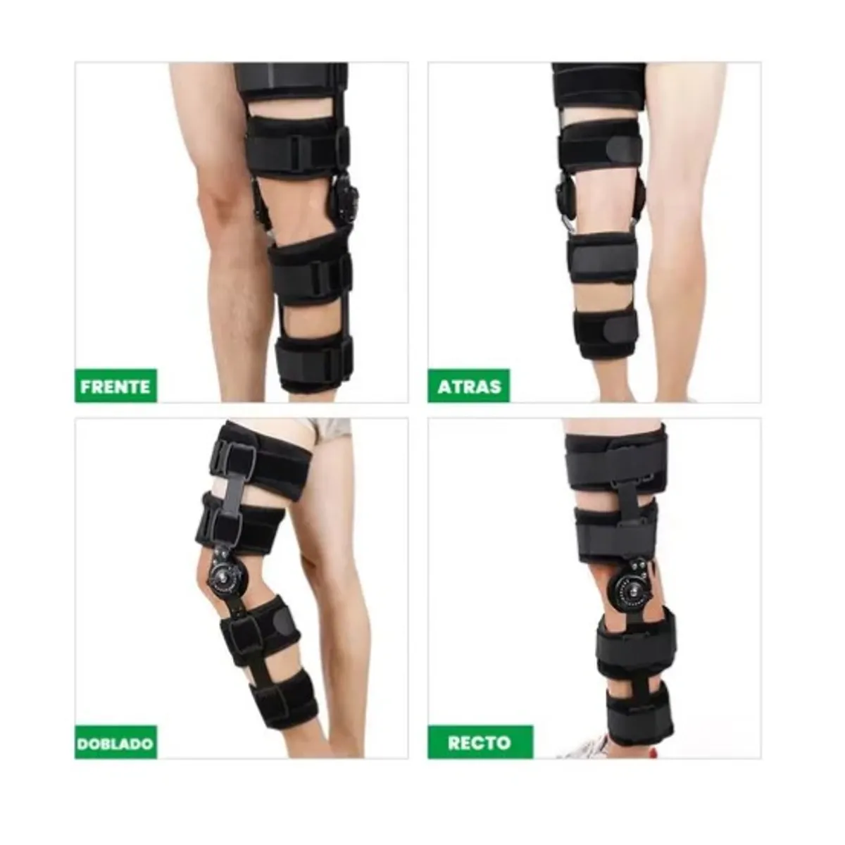 ESHOPANGIE - Inmovilizador De Rodilla Con Regulacion Extesion Talla Unica