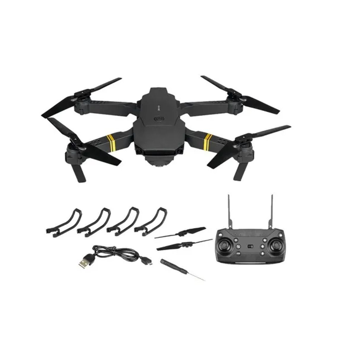 GENERICO - Drone 998 Pro Cámara Dual Full Hd Transmisión Wifi 2.4ghz