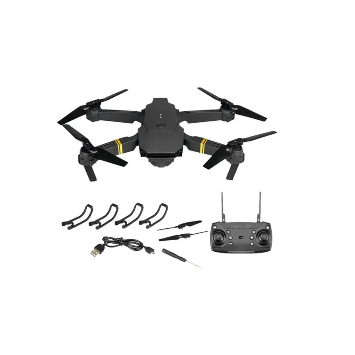 GENERICO - Drone 998 Pro Cámara Dual Full Hd Transmisión Wifi 2.4ghz
