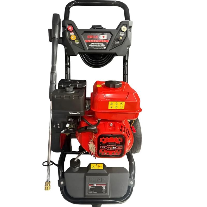 GENERICO - Hidrolavadora Industrial 3200 Psi Max 170bar - Lic Japones