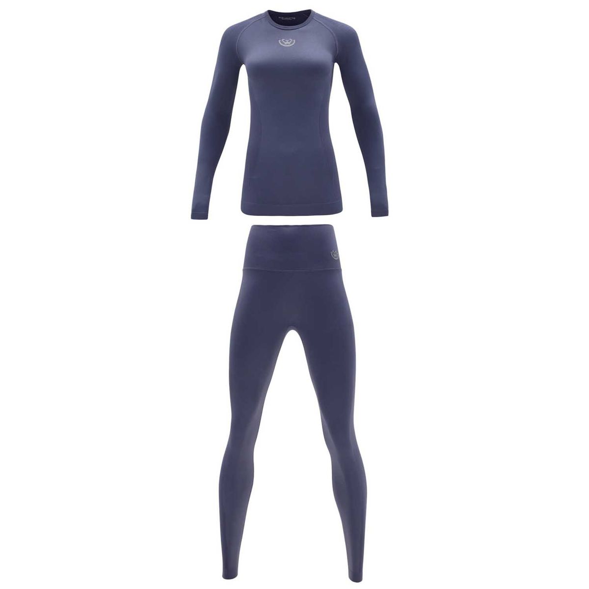 GIOVACCHINO - Pack de Camiseta y Calza Deportiva Primera Capa Microfibra Mujer