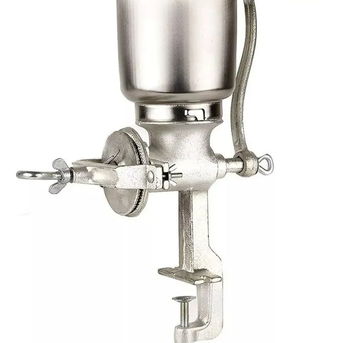 GENERICO - Molino Moledor Manual Metálico Tolva Alta Calidad