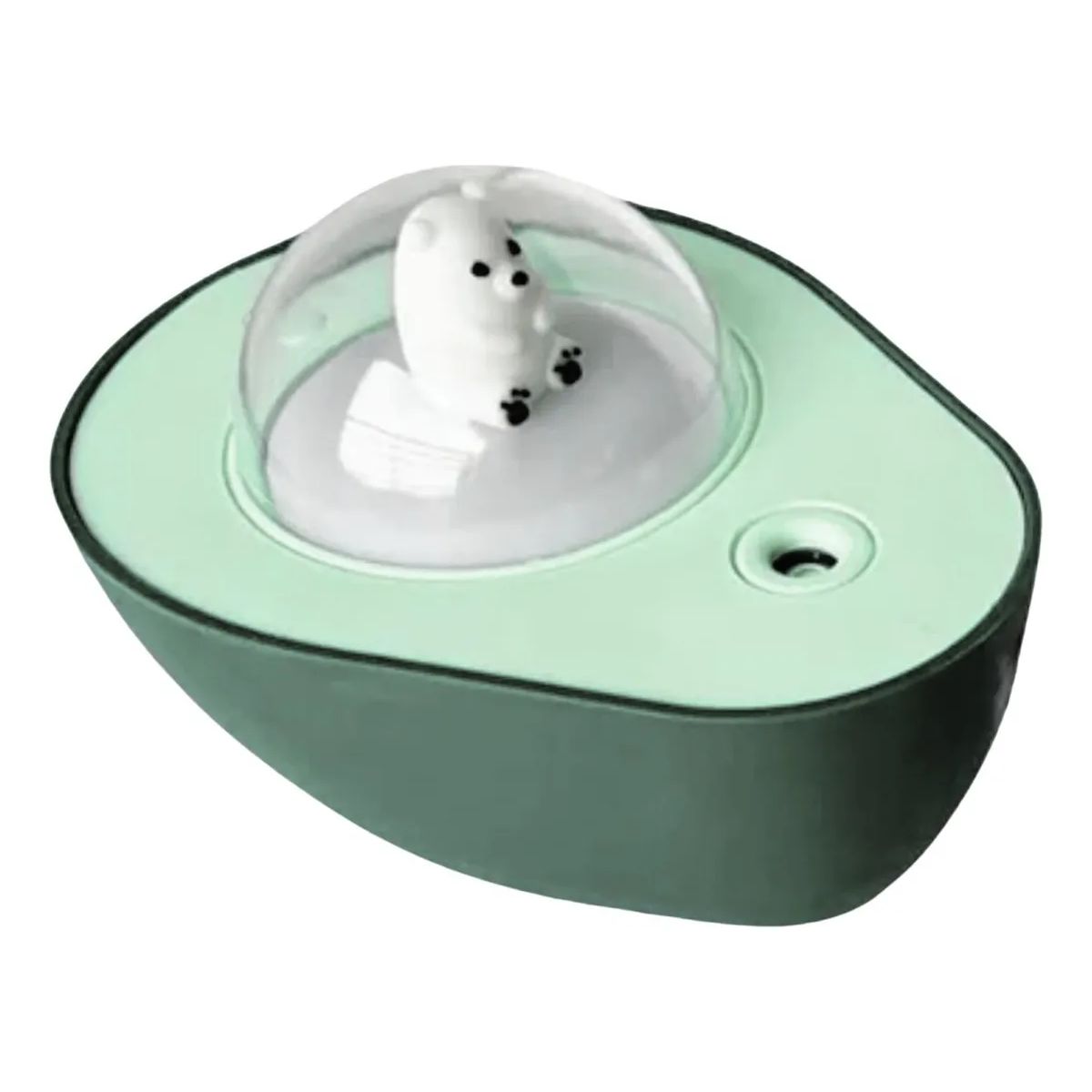 GENERICO - Humidificador Difusor Forma de Palta Luz LED Hogar