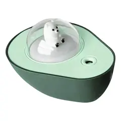GENERICO - Humidificador Difusor Forma de Palta Luz LED Hogar