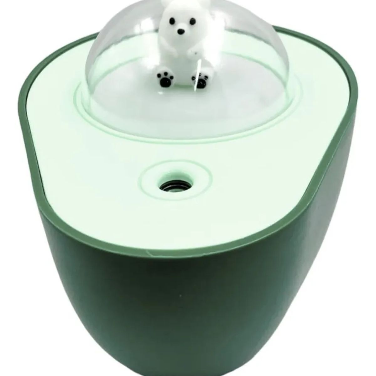 GENERICO - Humidificador Difusor Forma de Palta Luz LED Hogar