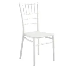 PANDALINO - Silla Chiavari - Eventos - Resistente y Elegante - Blanco