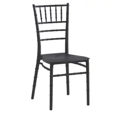 PANDALINO - Silla Chiavari - Eventos - Resistente y Elegante - Negro