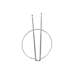 GENERICO - Antena Tv Tipo Orejas de Coneja