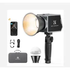 GENERICO - CAÑÓN LED K&F CONCEPT PL-60B 60W CON BATERÍA INTEGRADA DE 4500 MAH