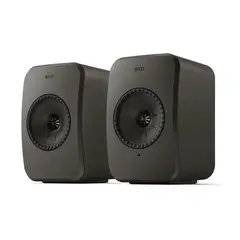 KEF - Par Parlantes Bookshelf Activos (Gris) LSXIILT