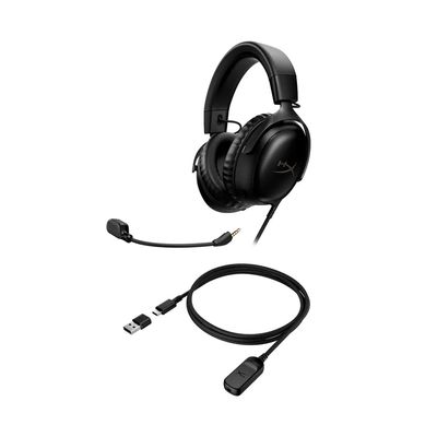 Imagen 2 del producto Audifono Gamer Cloud 3 Black - Usb-c, Usb-a Y 3,5 Mm