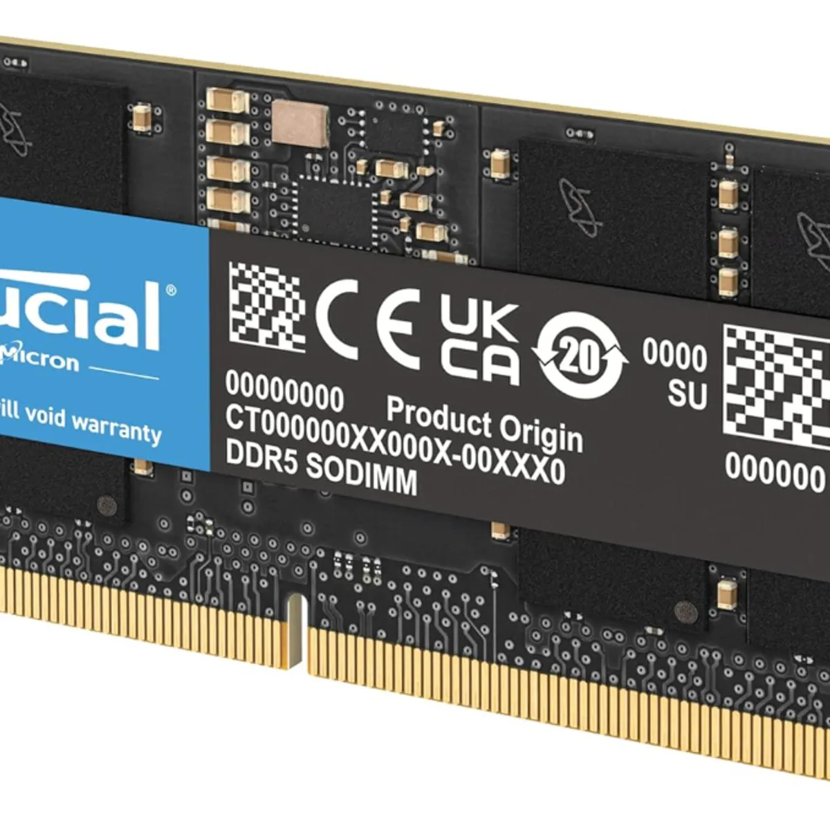 CRUCIAL - SODIMM 16 GB - DDR5 5600 MHZ - Crucial (CT16G56C46S)