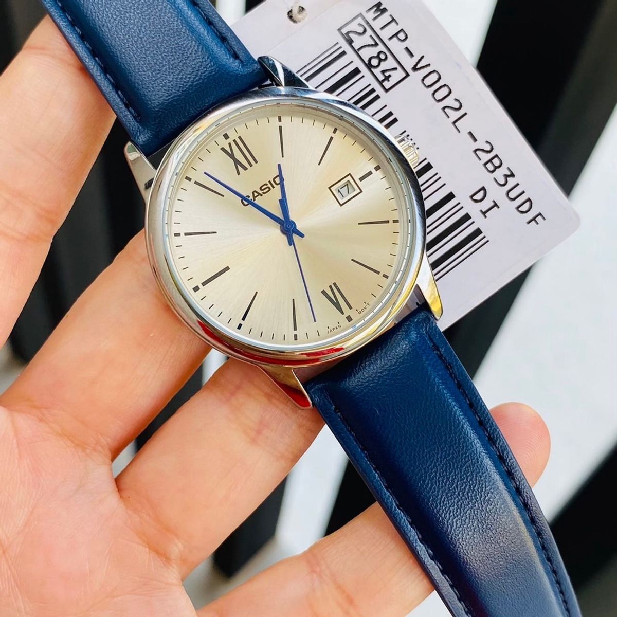 CASIO - RELOJ CASIO MTPV002L-2B3 HOMBRE ANALOGO