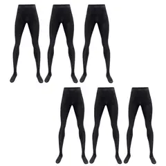 GIOVACCHINO - Pack de 6 Panty Semi Transparente Control Superior Premium Mujer