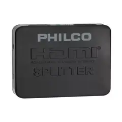 PHILCO - Adaptador HDMI Splitter 1x2 FHD Negro MP4103