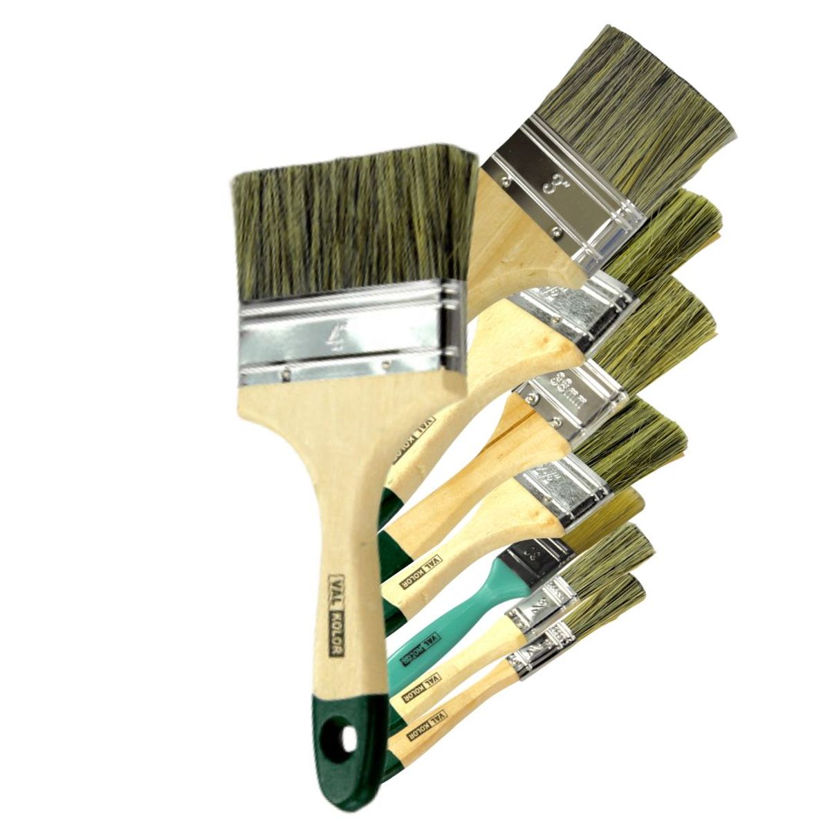 GENERICO - Set Juego De Brocha Para Pintar 8 Piezas Valprik