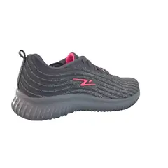 POZATINI - ZAPATILLA DEPORTIVA MUJER GRAFITO ROSA 8709