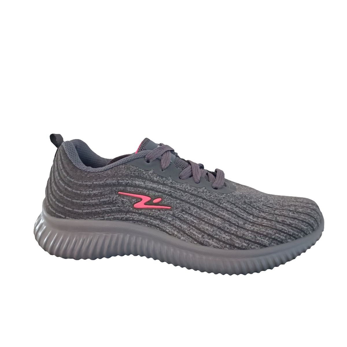 POZATINI - ZAPATILLA DEPORTIVA MUJER GRAFITO ROSA 8709