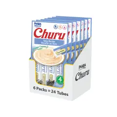 INABA - Churu Cat Atún 14g x4 - Pack 6 Unidades