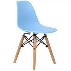 PANDALINO - Silla Eames Infantil Cómoda y Moderna para Niños - Celeste