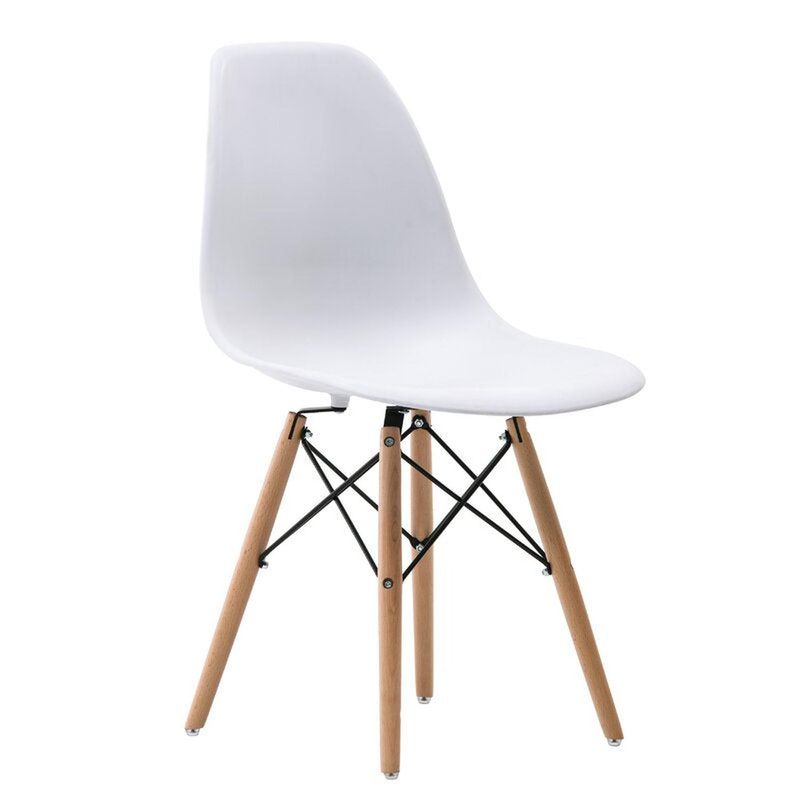 PANDALINO - Silla Eames - Ideal Hogar y Oficina - Blanco