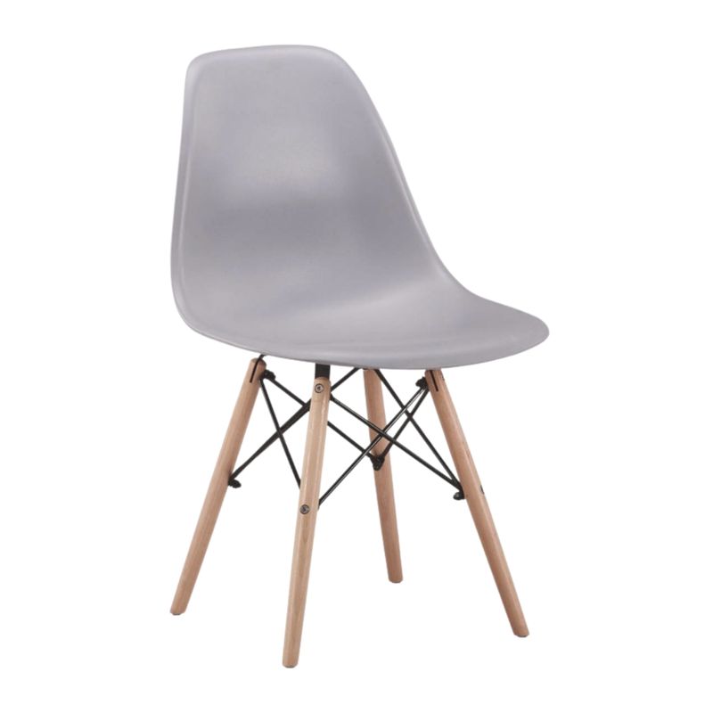 PANDALINO - Silla Eames - Ideal Hogar y Oficina - Gris