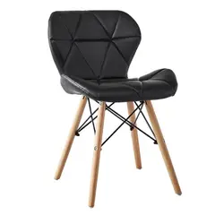 PANDALINO - Silla Rubik - Diseño Moderno - Cómoda y Elegante - Negro