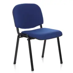 PANDALINO - Silla Oficina Meeting - Tela - Cómoda ISO - Sala de Espera - Azul