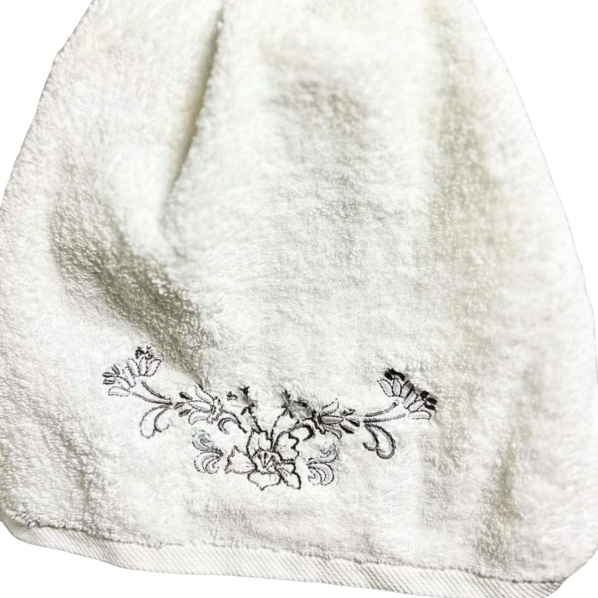 BOHEMIK - 3 TOALLAS ROYAL TOUCH Gray Visita 30cm x 45cm Algodón 550 GSM BOHEMIK