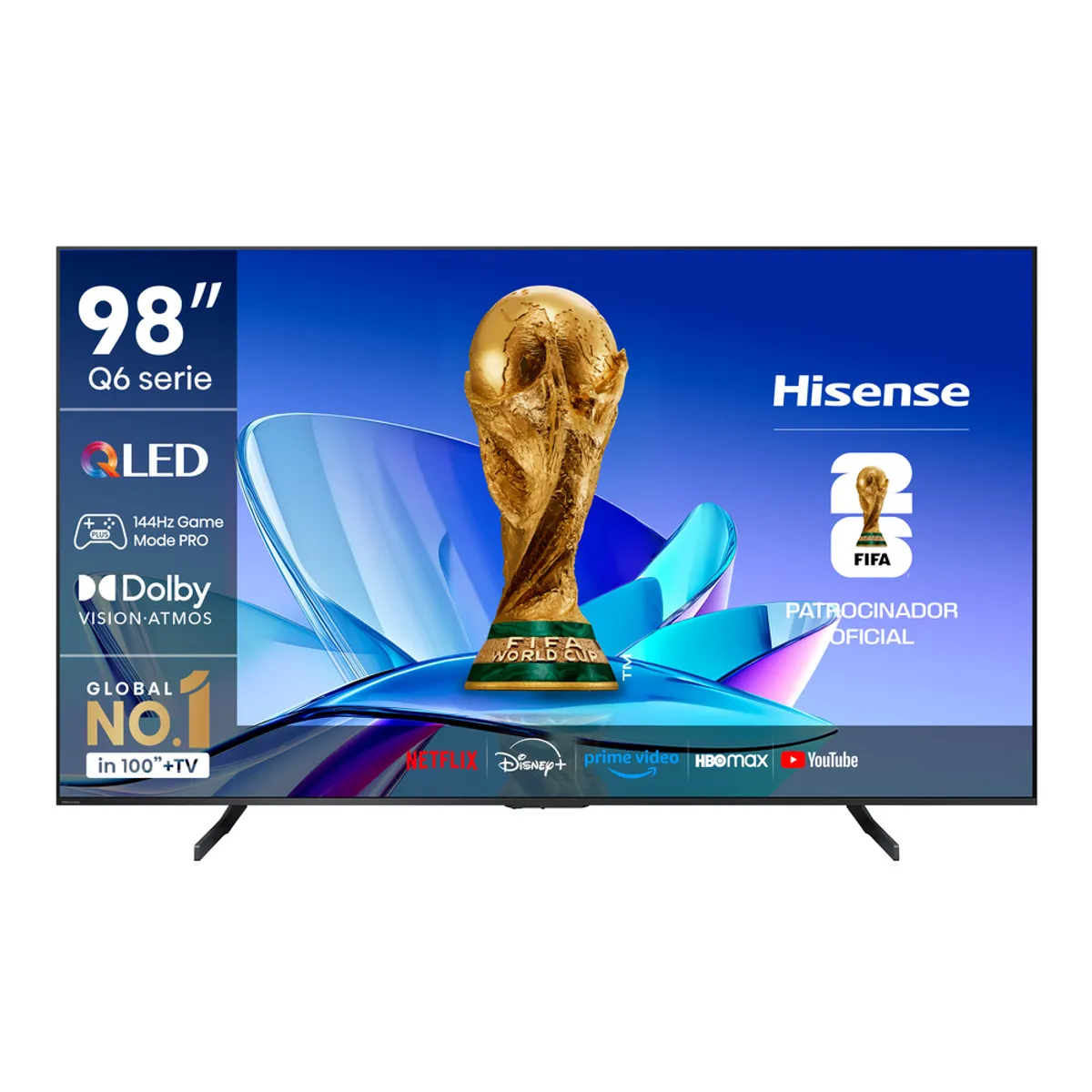 HISENSE - SMART TV QLED 98 98Q6QG 4K