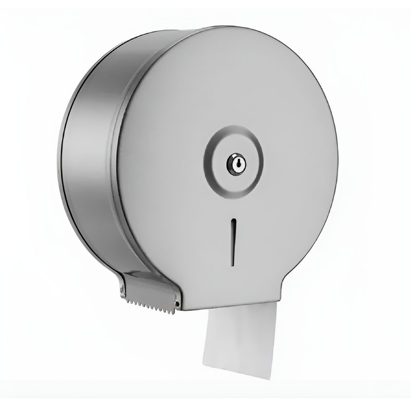 GENERICO - Dispensador De Papel Higienico Industrial 500mt Con Llave
